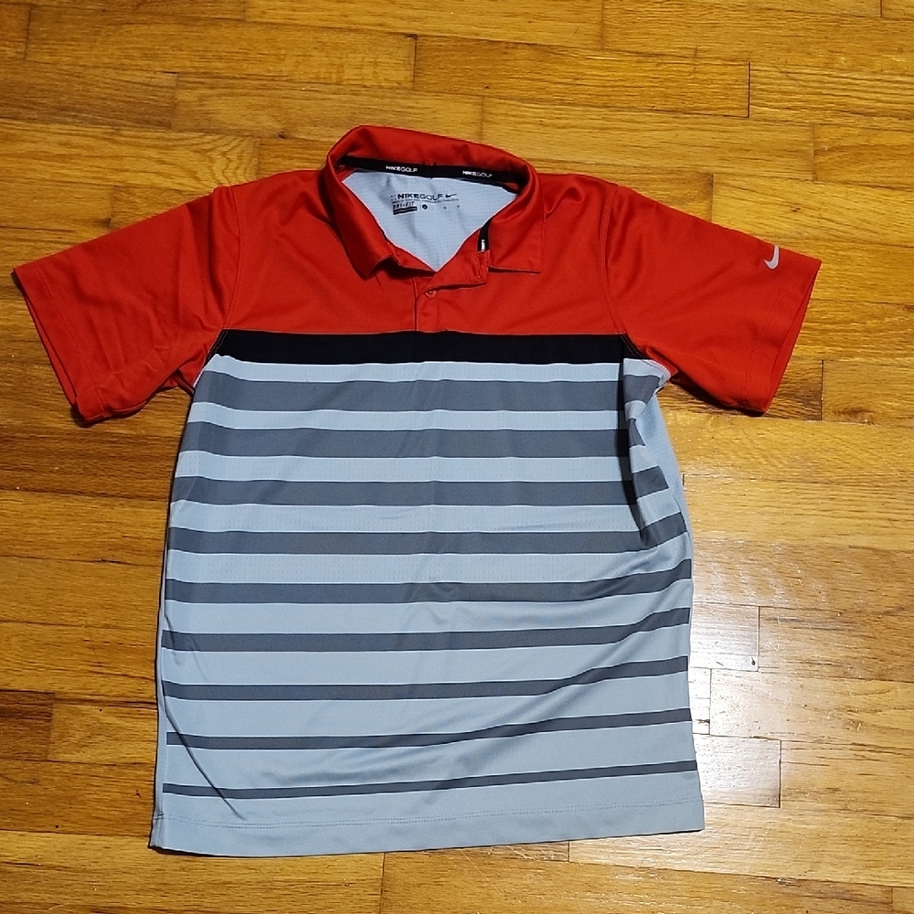 Nike Red Golf Polo Shirt